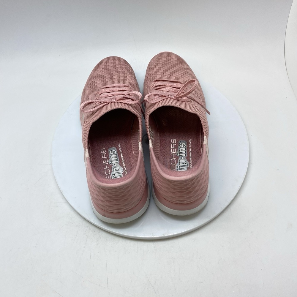 Skechers Summits Womens 8 Pink Slip On Athletic Casual Shoes Sneakers 150250 - Picture 5 of 10
